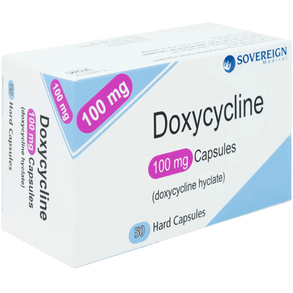 Doxycycline 100mg capsules