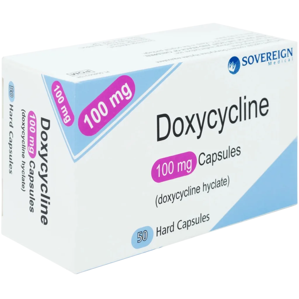 Doxycycline 100mg capsules
