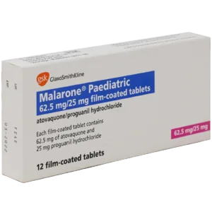 Malarone Paediatric 62.5mg/25mg tablets