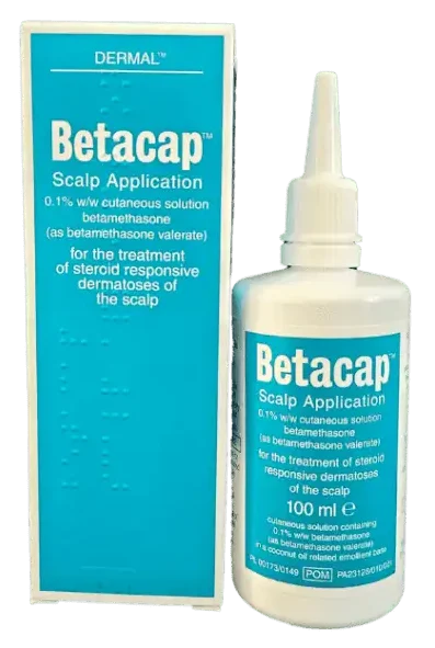 Betacap cutaneous solution