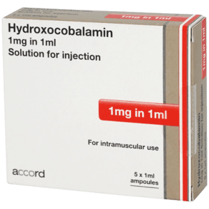 Hydroxocobalamin 1mg/ml B12 Injection