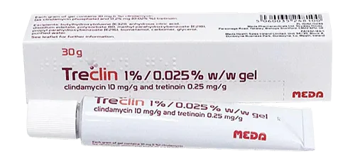 Treclin gel