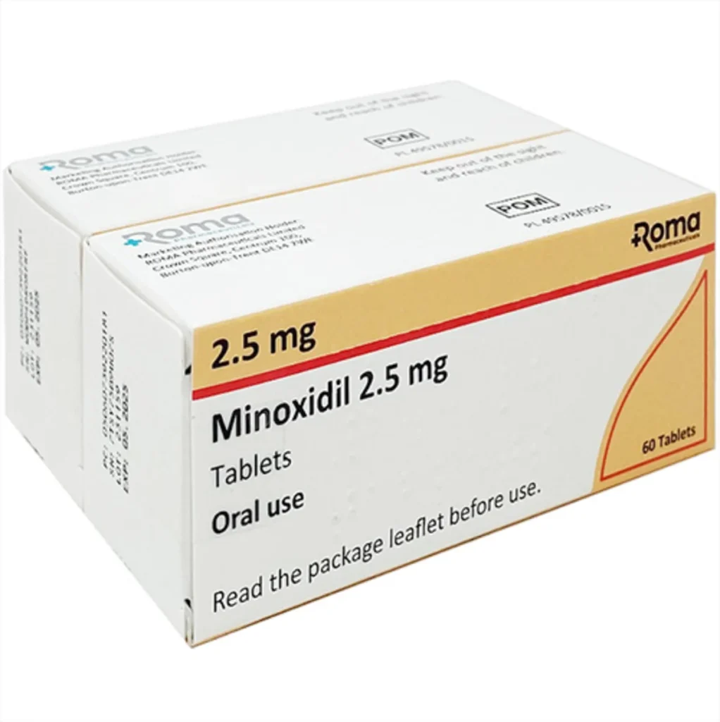 Minoxidil 2.5mg Tablets